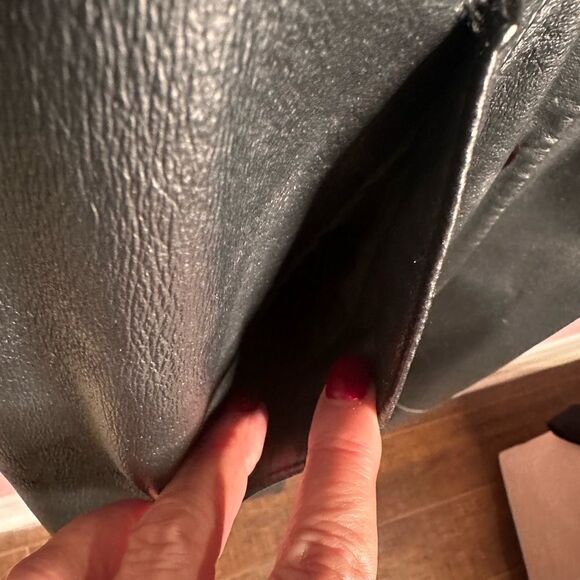 Newport News Leather Coat - Picture 4 of 5